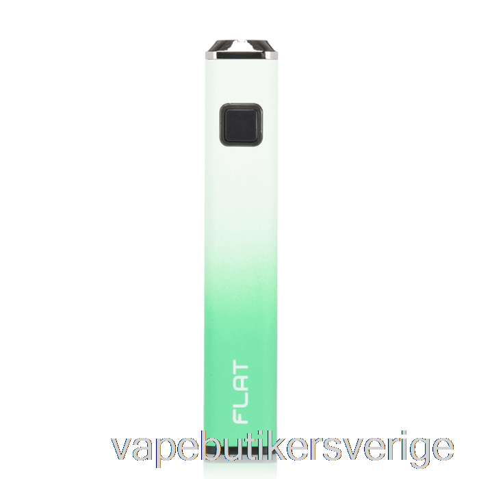 Vape Sverige Yocan Flat 510 Batteri Grön Vit